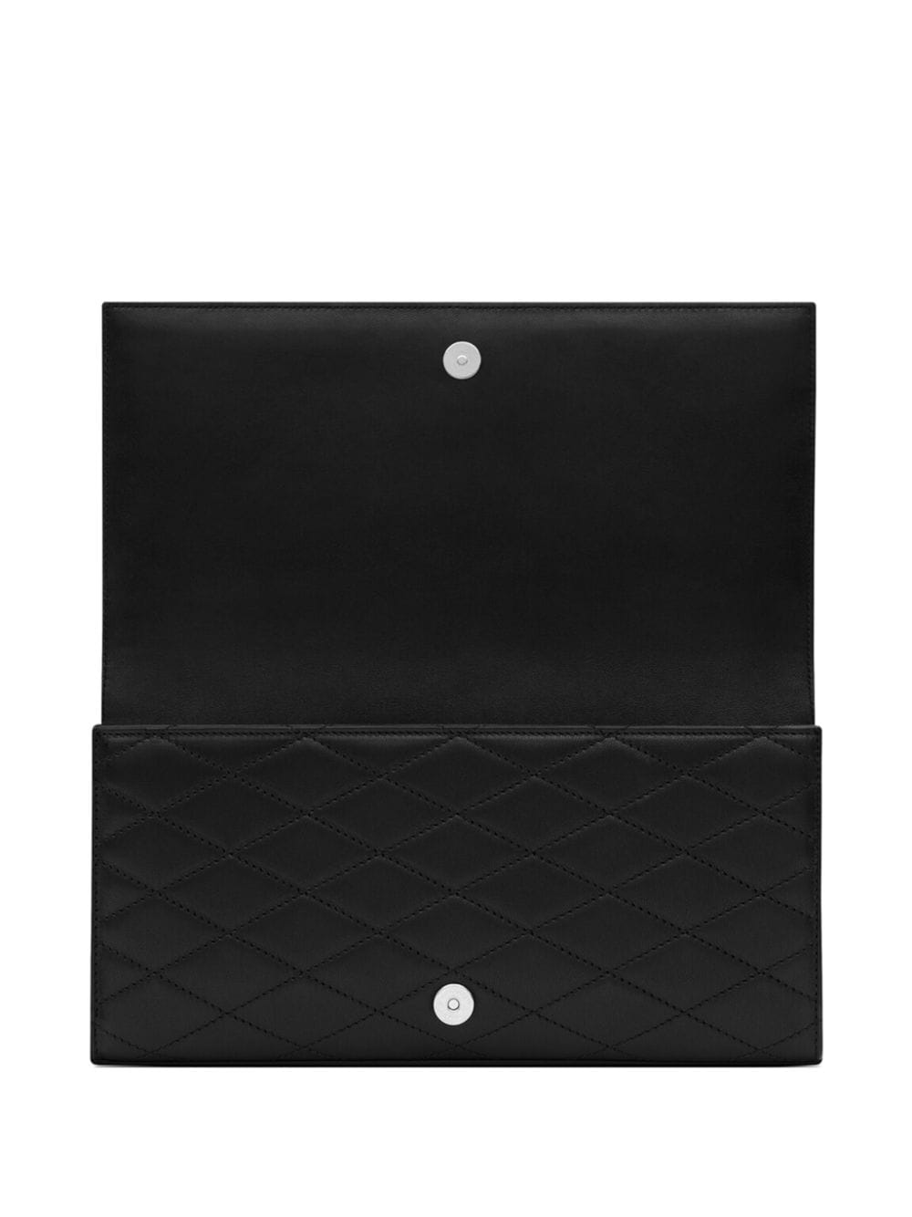Saint Laurent Kate quilted leather clutch