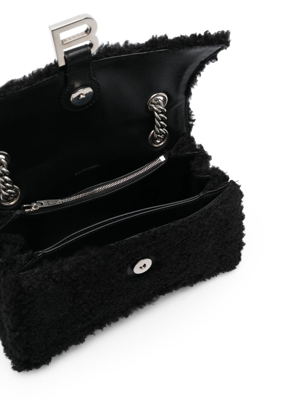 Ba*len*cia*ga crush chain-strap shoulder bag
