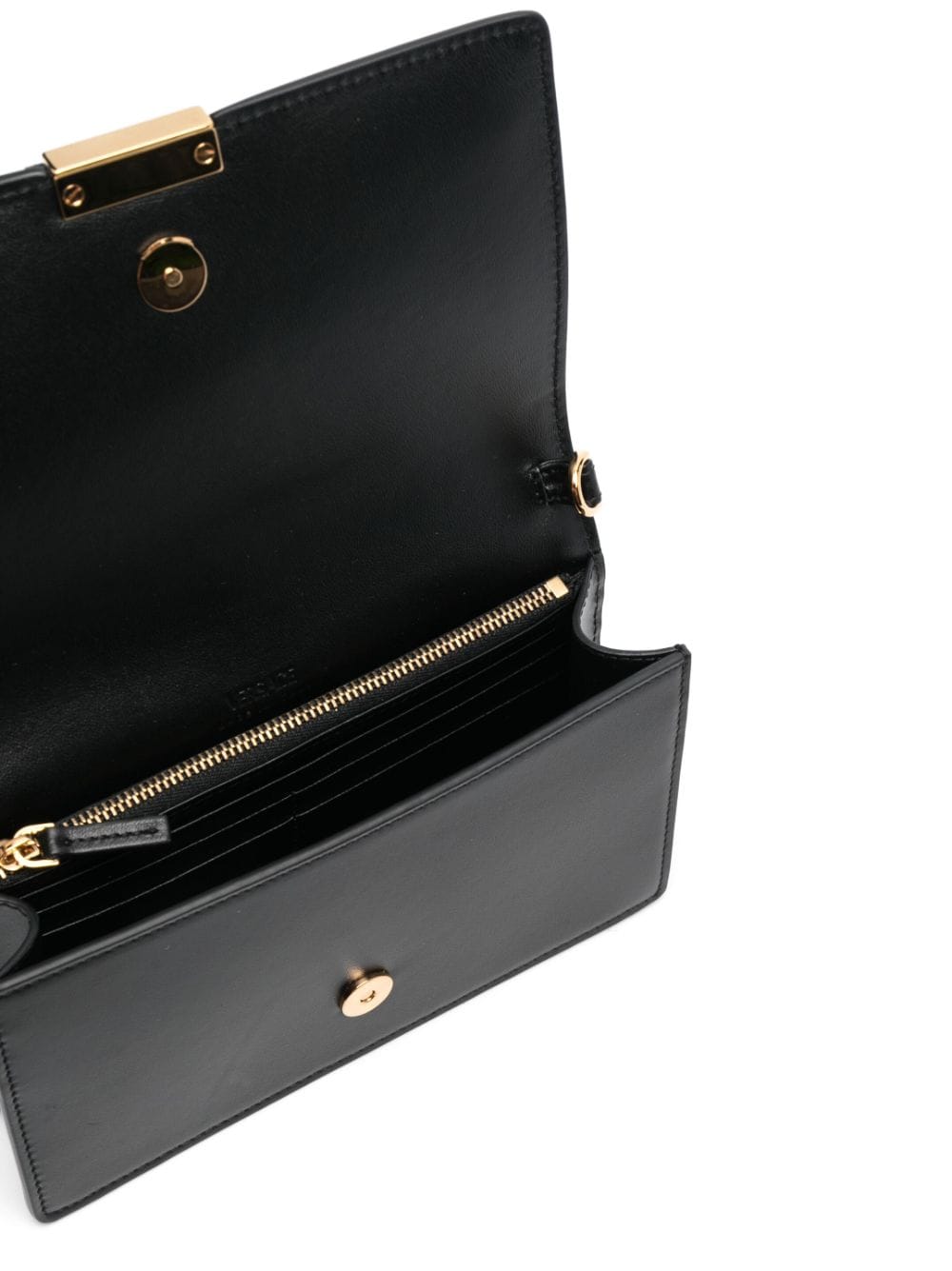 Versace Greca Goddess tweed mini bag