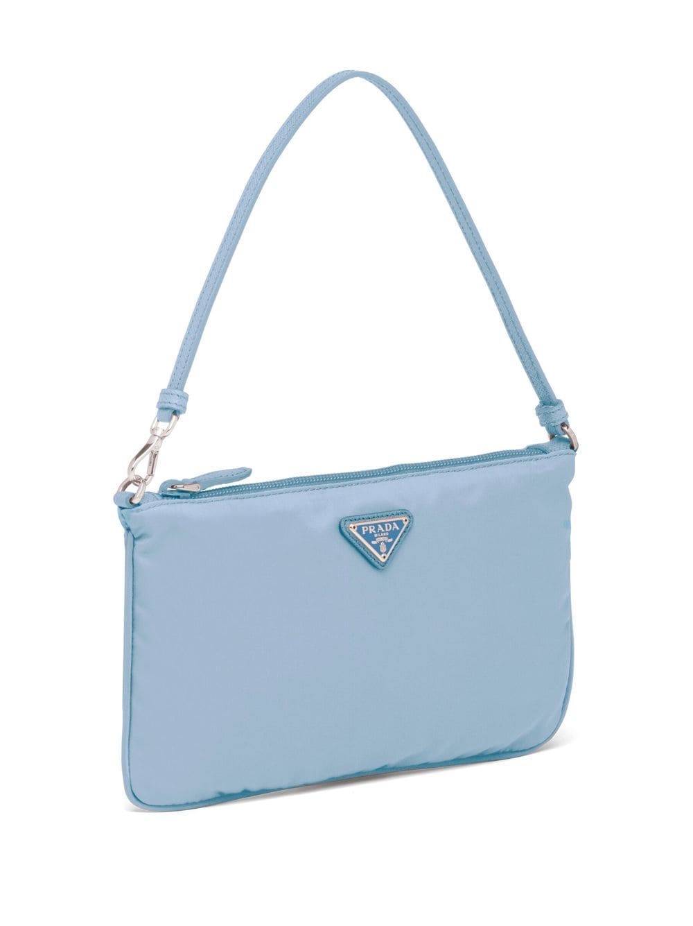 Pra*a re-nylon logo-plaque shoulder bag