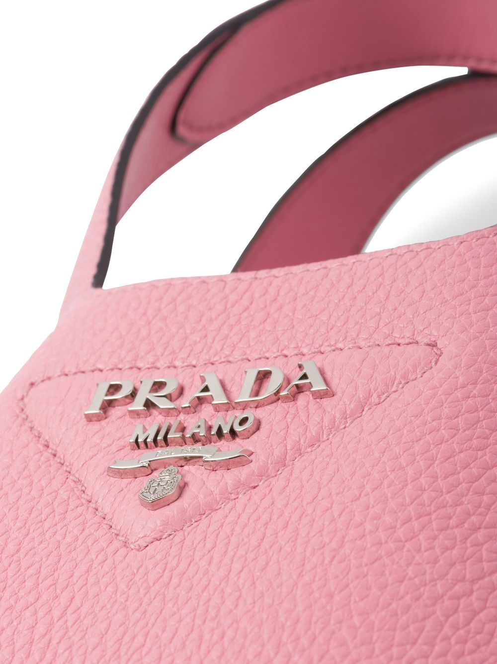 Pra*a logo-plaque tote bag