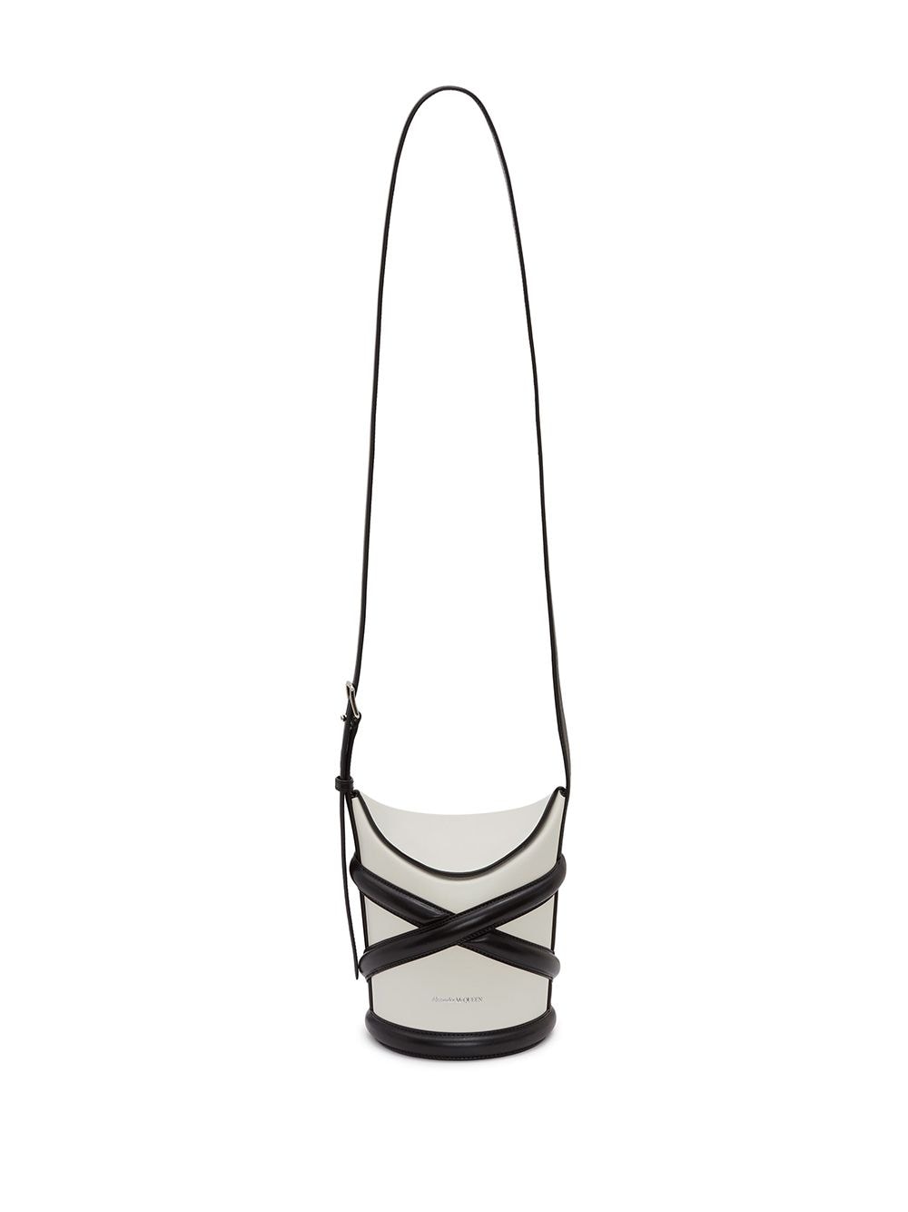 Alexander McQueen The Curve bucket bag