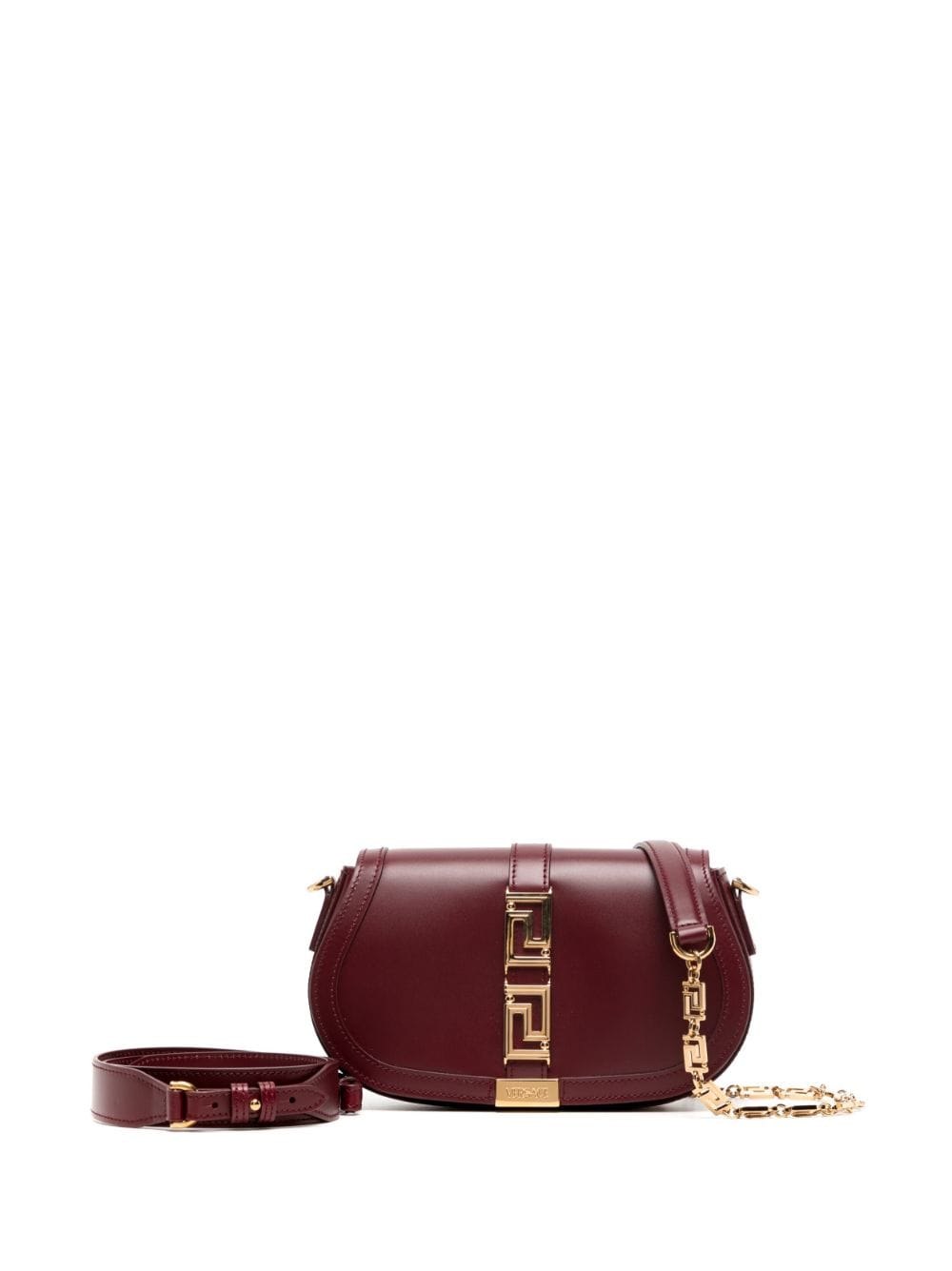 Versace Greca Goddess leather shoulder bag