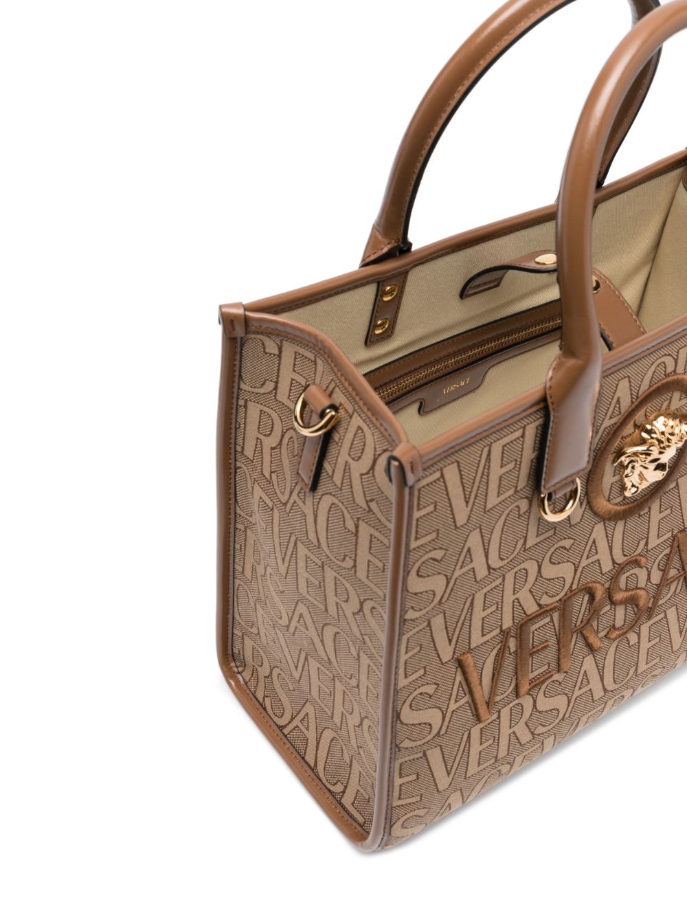 Versace small Versace Allover tote bag
