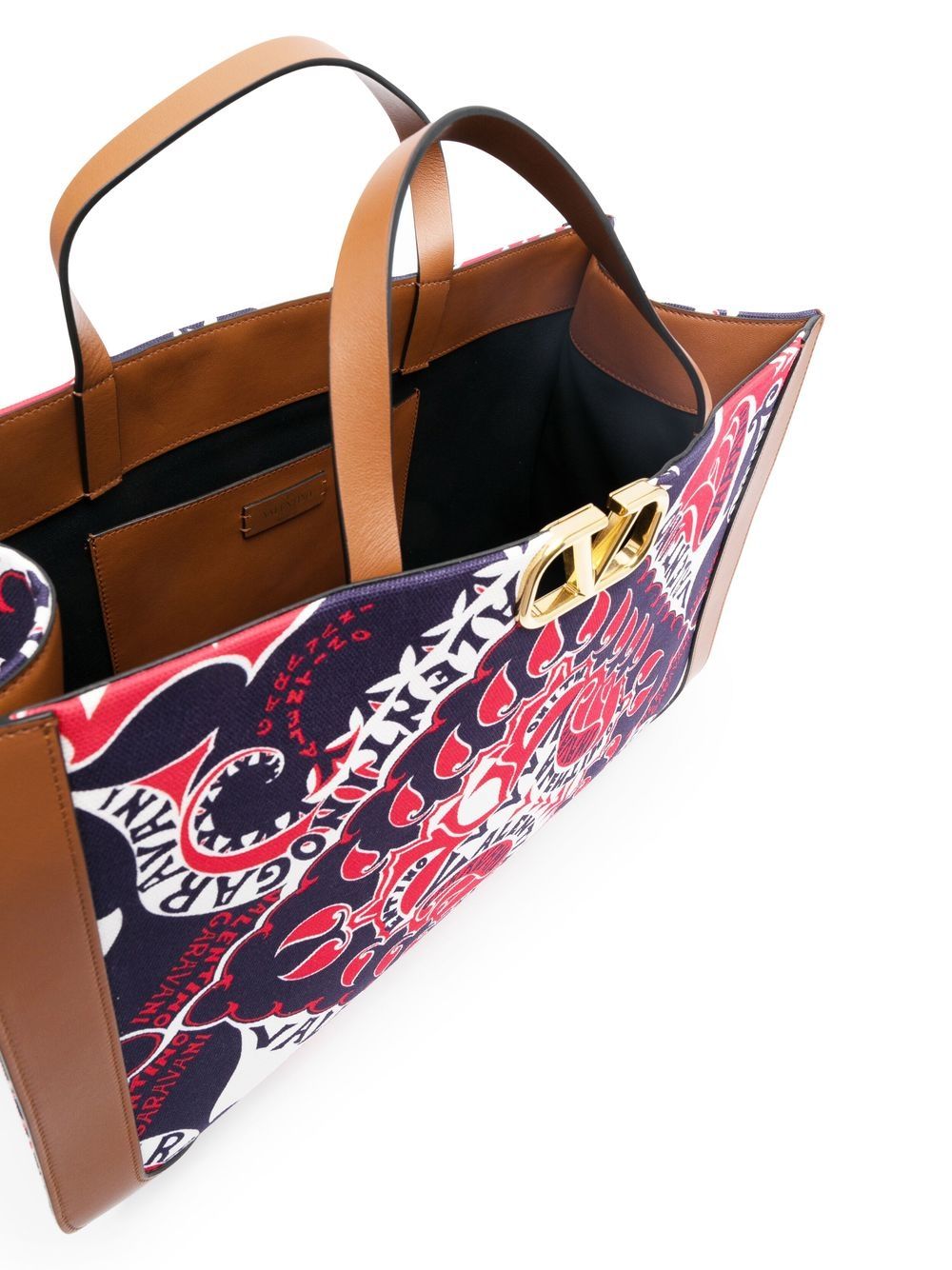Valentino Garavani VLogo Signature bandana-print tote bag