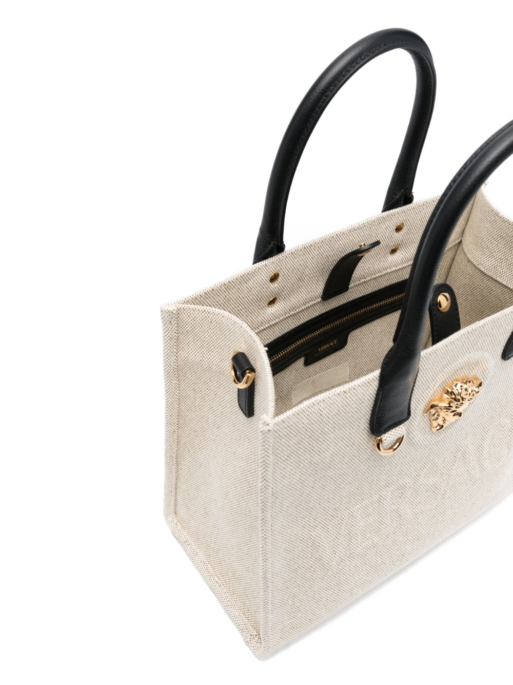 Versace La Medusa canvas tote bag