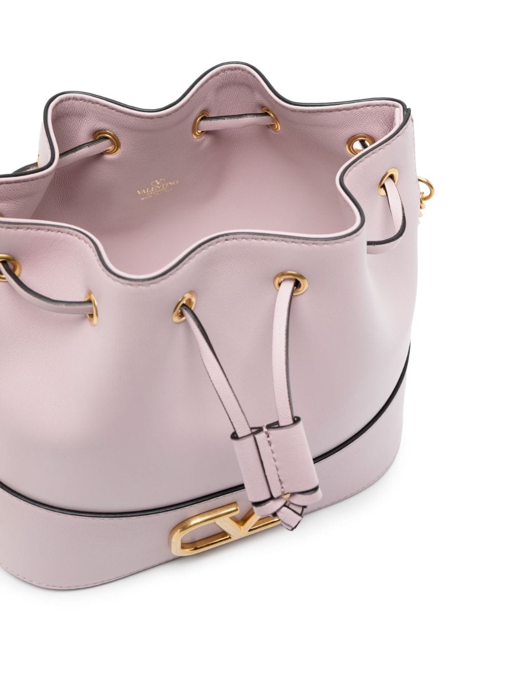 Valentino Garavani VLogo Signature leather bucket bag