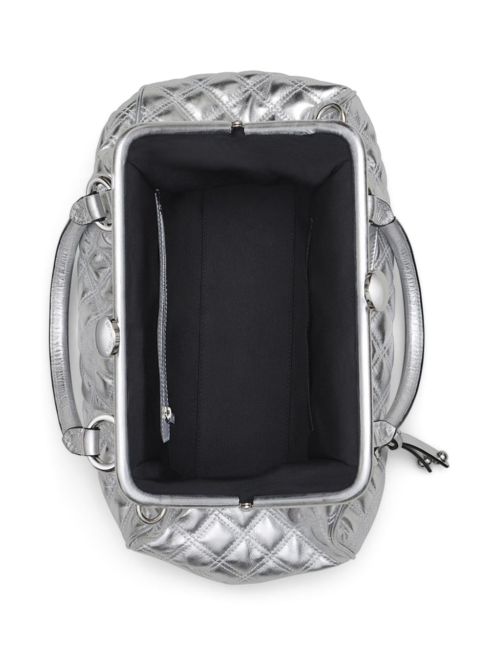 Marc Jacobs Re-Edition Quilted Metallic Leather Stam bag