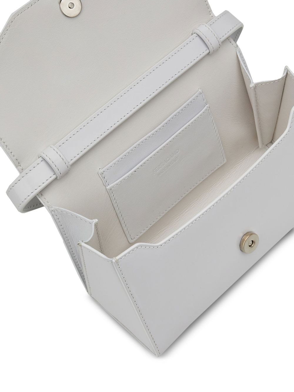 Ferragamo geometric mini clutch