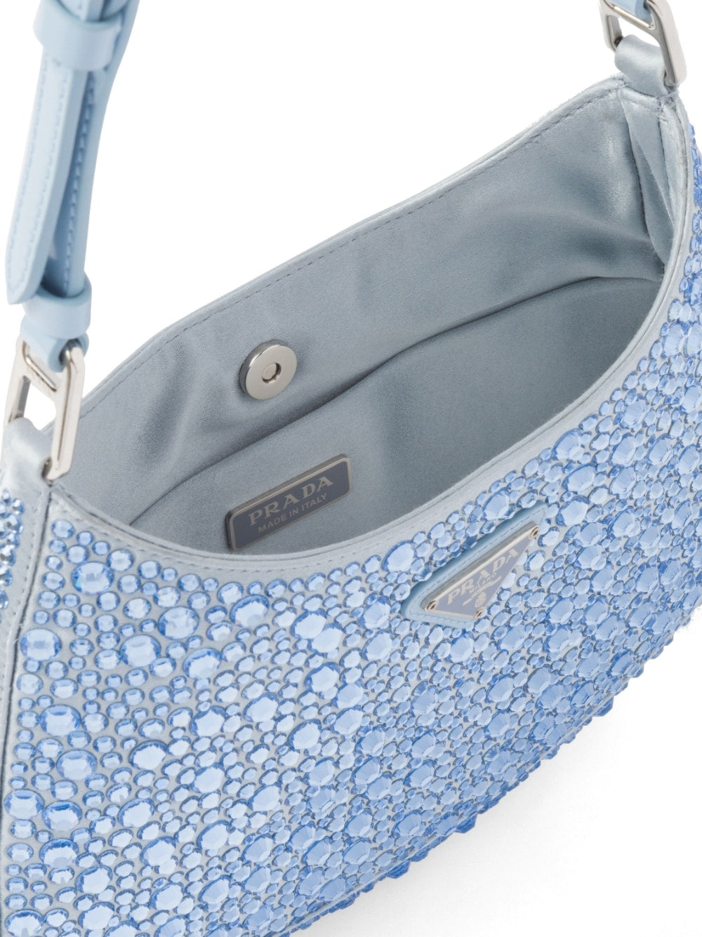 Pra*a cleo crystal-embellished shoulder bag