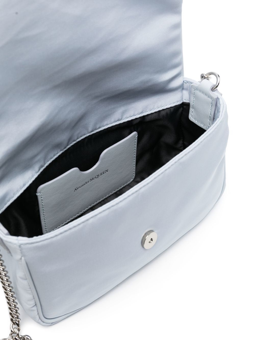 Alexander McQueen Graffiti-print skull-stud bag