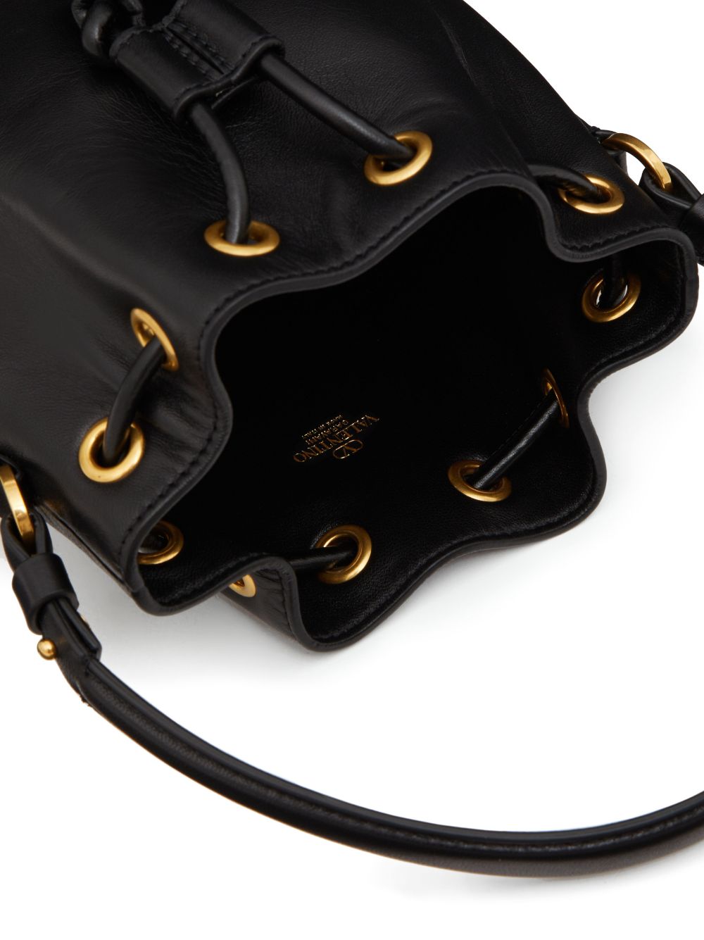 Valentino Garavani mini VLogo Signature leather bucket bag