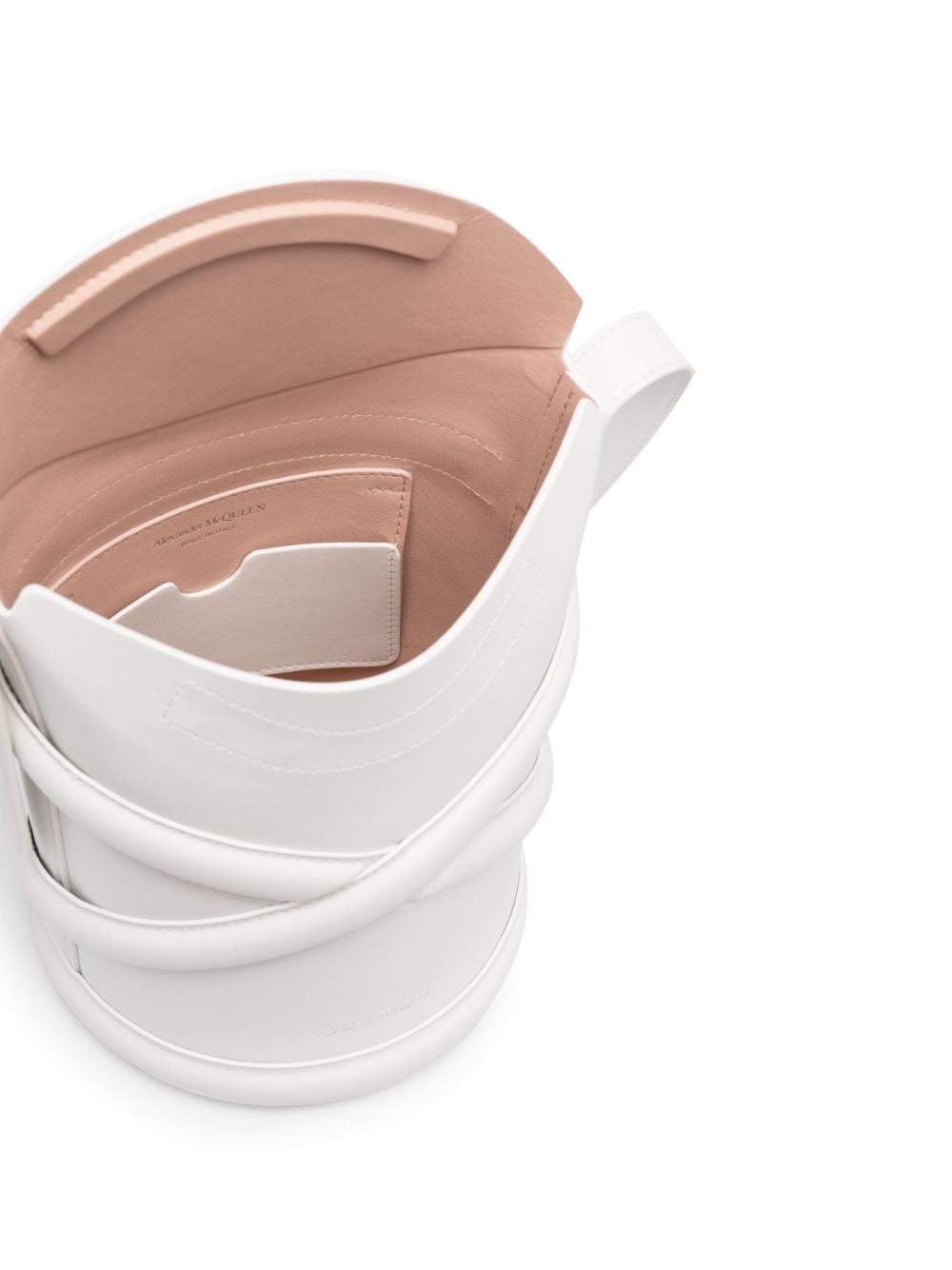 Alexander McQueen The Curve mini bucket bag