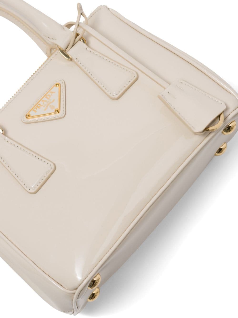 Pra*a galleria patent leather mini bag