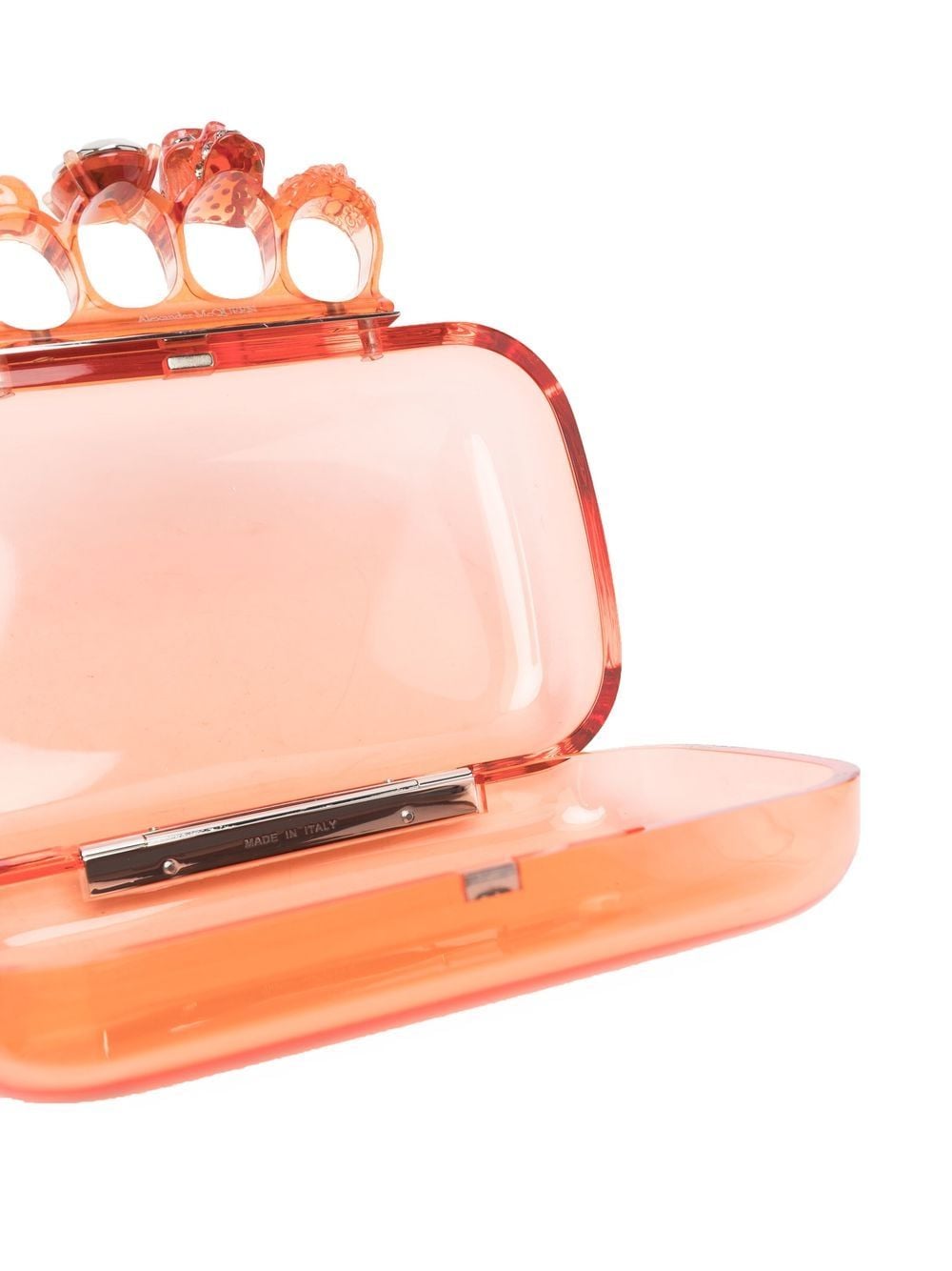 Alexander McQueen Four Ring clutch bag