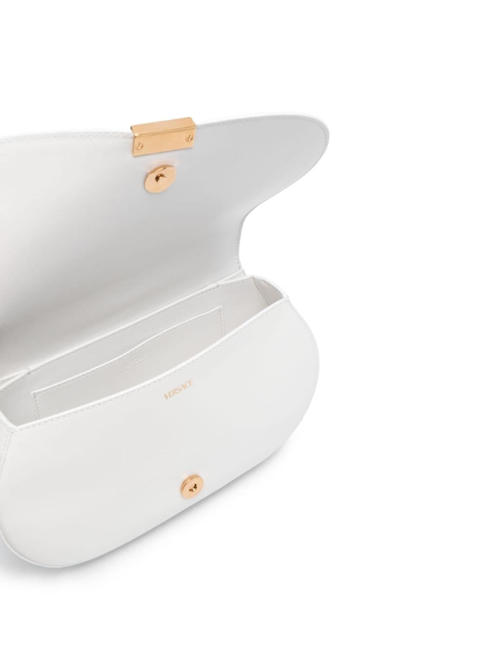 Versace Greca Goddess leather shoulder bag