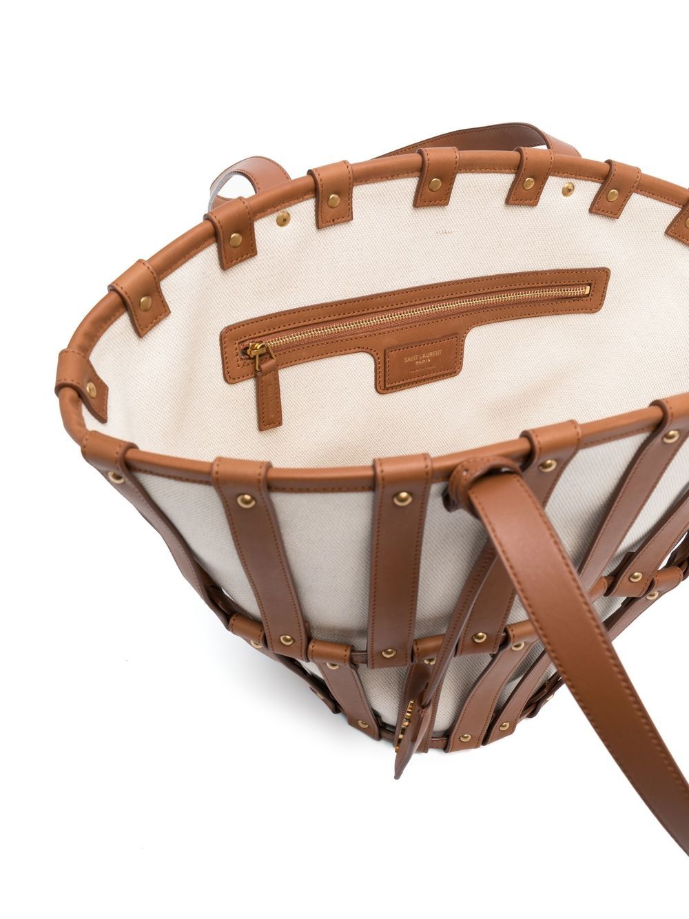 Saint Laurent Panier basket tote