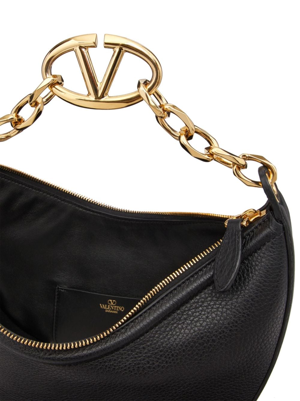 Valentino Garavani small VLogo Moon leather shoulder bag