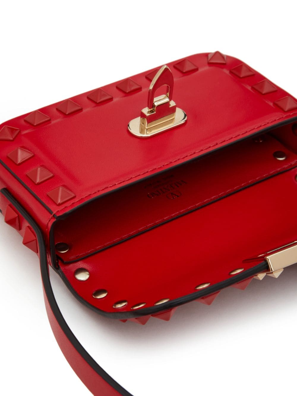 Valentino Garavani micro Rockstud23 leather shoulder bag