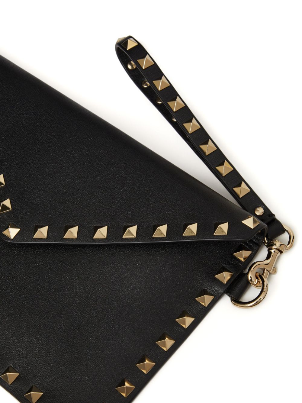 Valentino Garavani Rockstud leather clutch bag