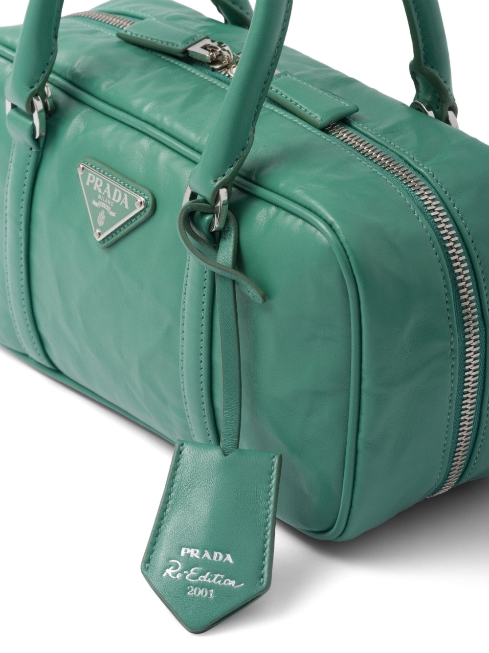 Pra*a small lambskin tote tbag