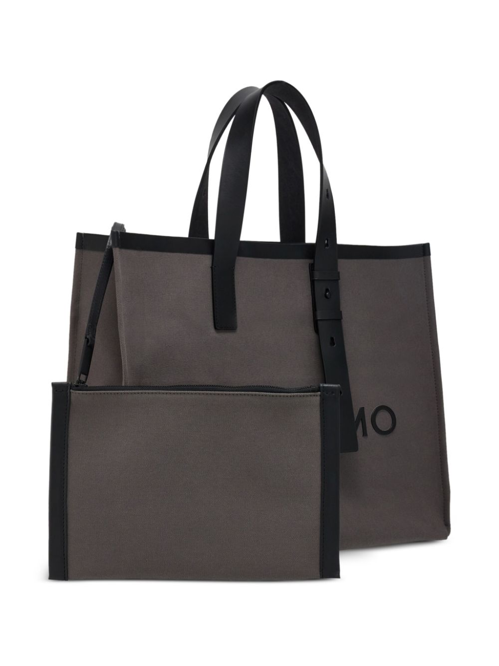 Ferragamo logo-embossed open-top tote bag