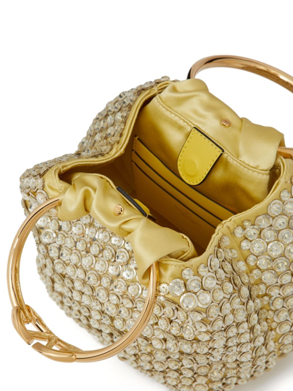 Valentino Garavani small Carry Secrets embroidered bucket bag