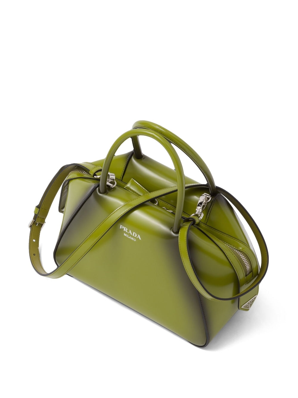 pra*a small brushed leather pra*a S*pernova handbag