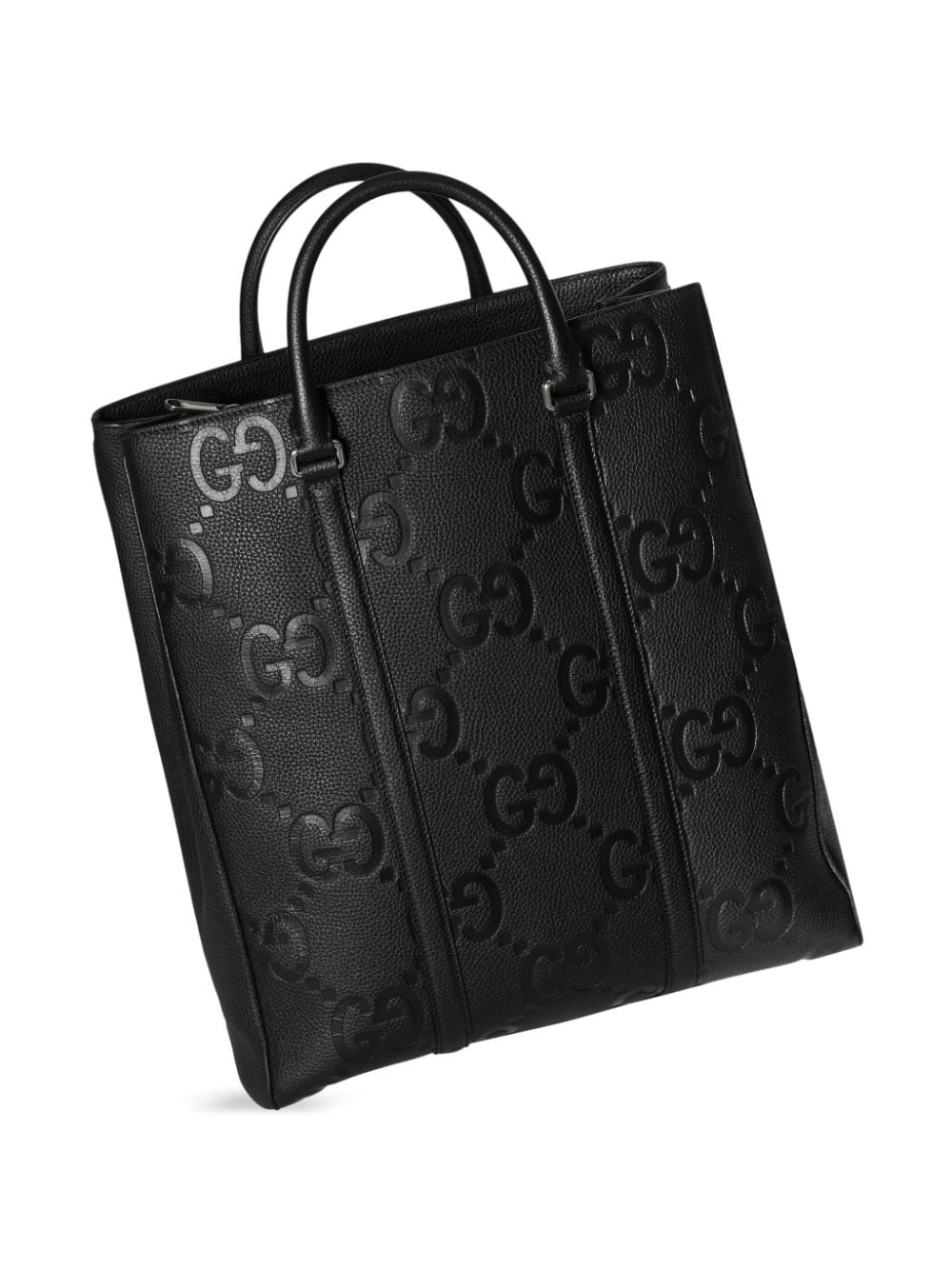 G*u*i medium jumbo gg leather tote bag