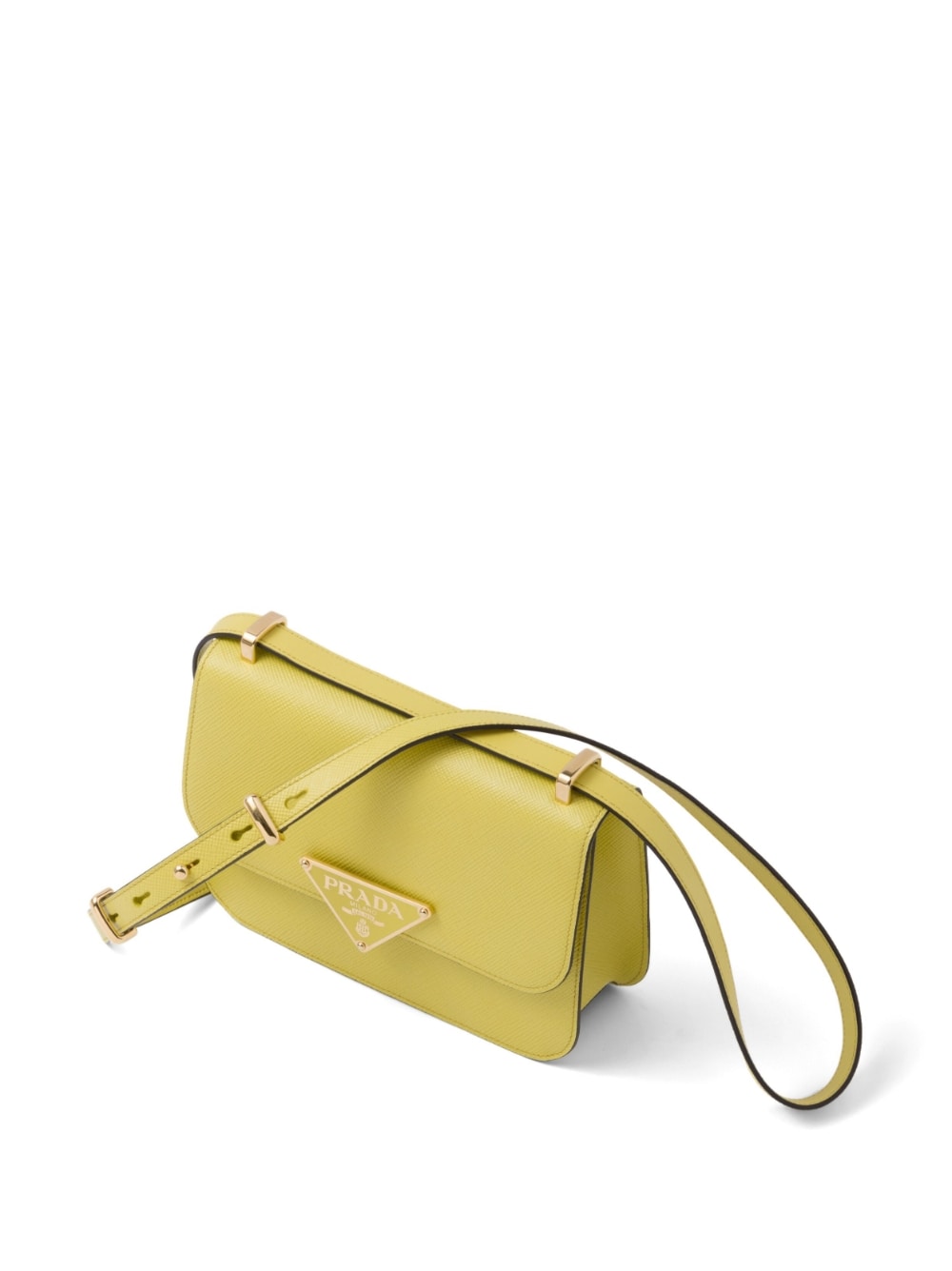 Pra*a Pra*a emblème saffiano shoulder bag