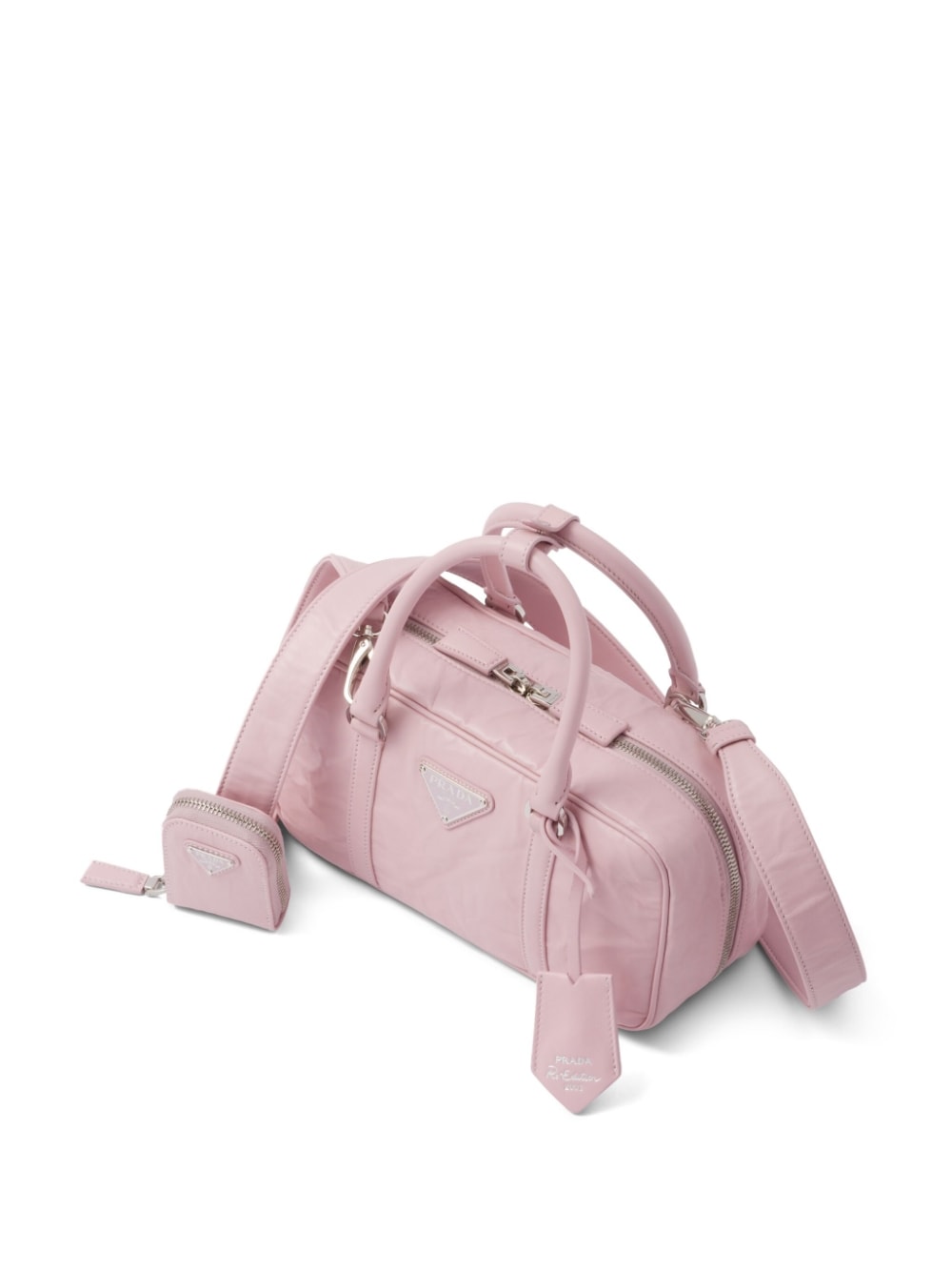 Pra*a small leather tote bag