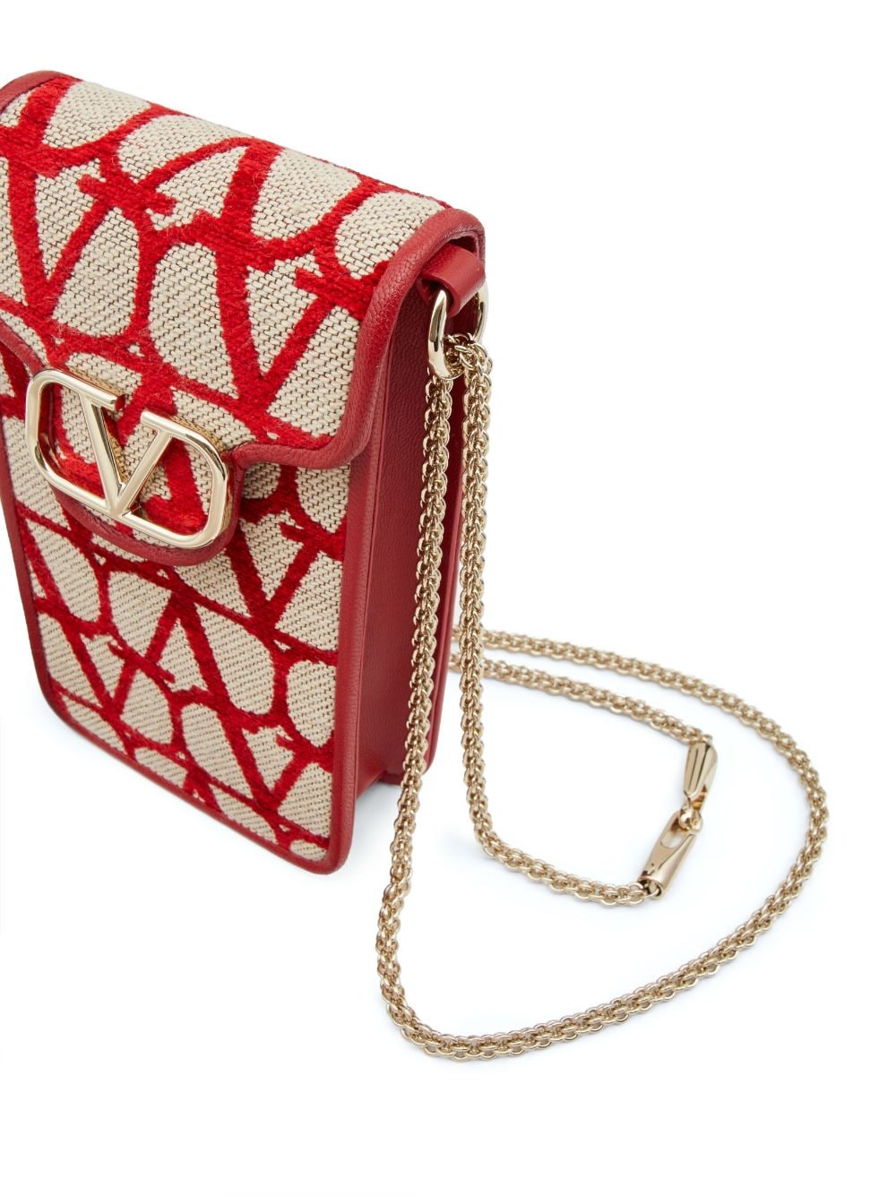 Valentino Garavani Toile Iconographe phone bag