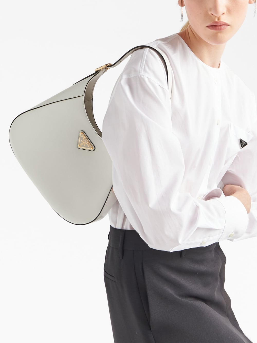 Pra*a leather shoulder bagc