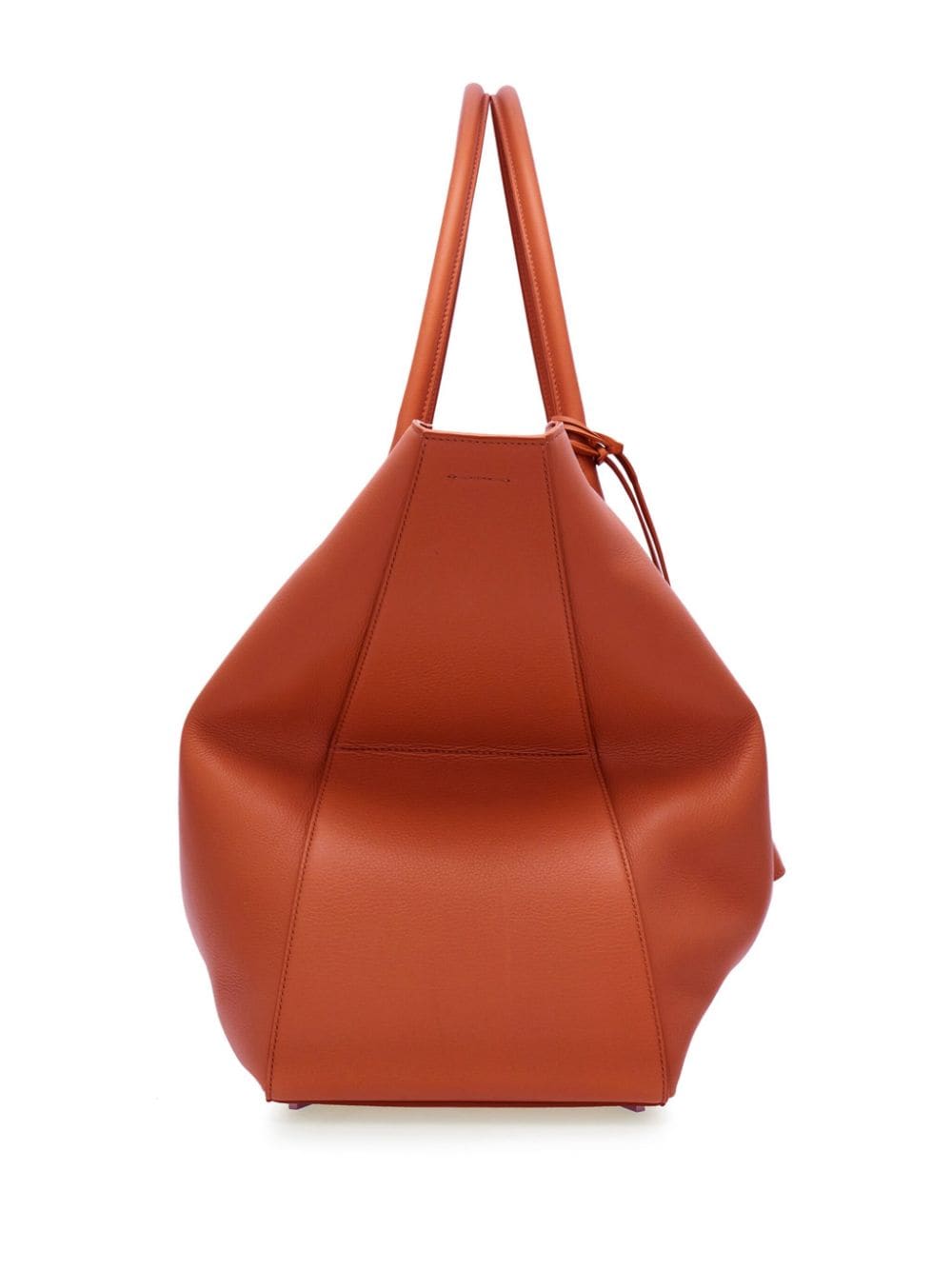 New Season Ferragamo logo-print leather tote bag