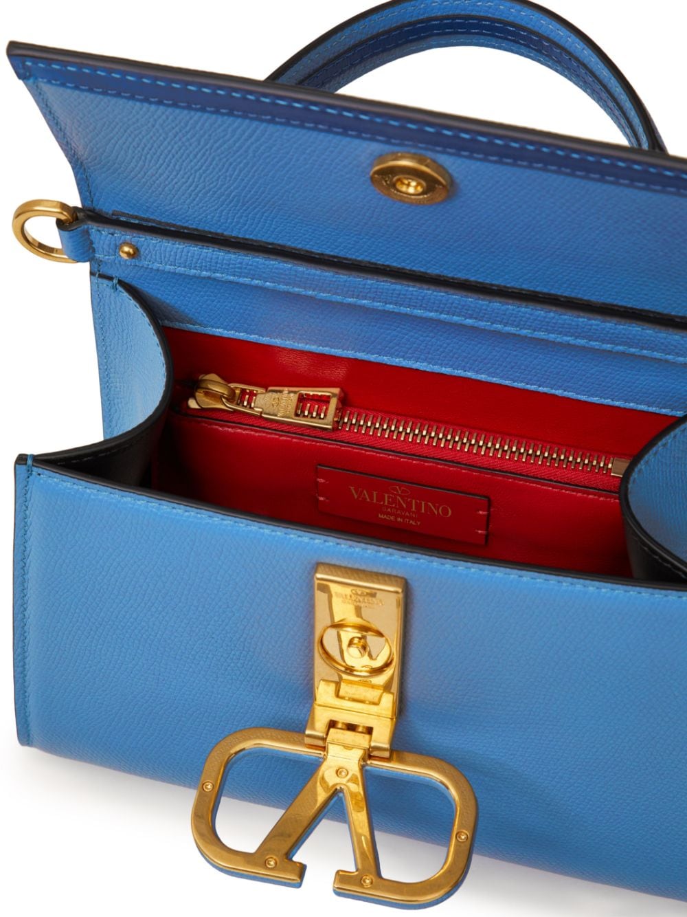 Valentino Garavani small VSLING grained-texture tote bag