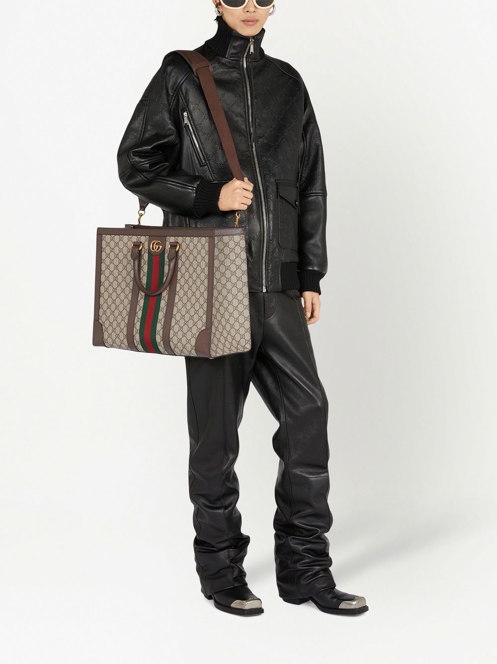 G*u*i large ophidia tote bag