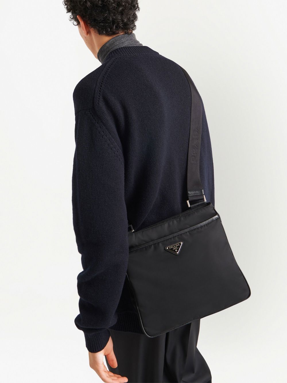 Pra*a re-nylon messenger bag