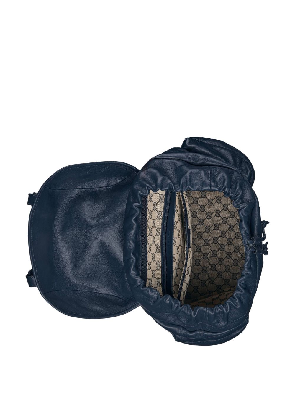 G*u*i double-g leather backpack
