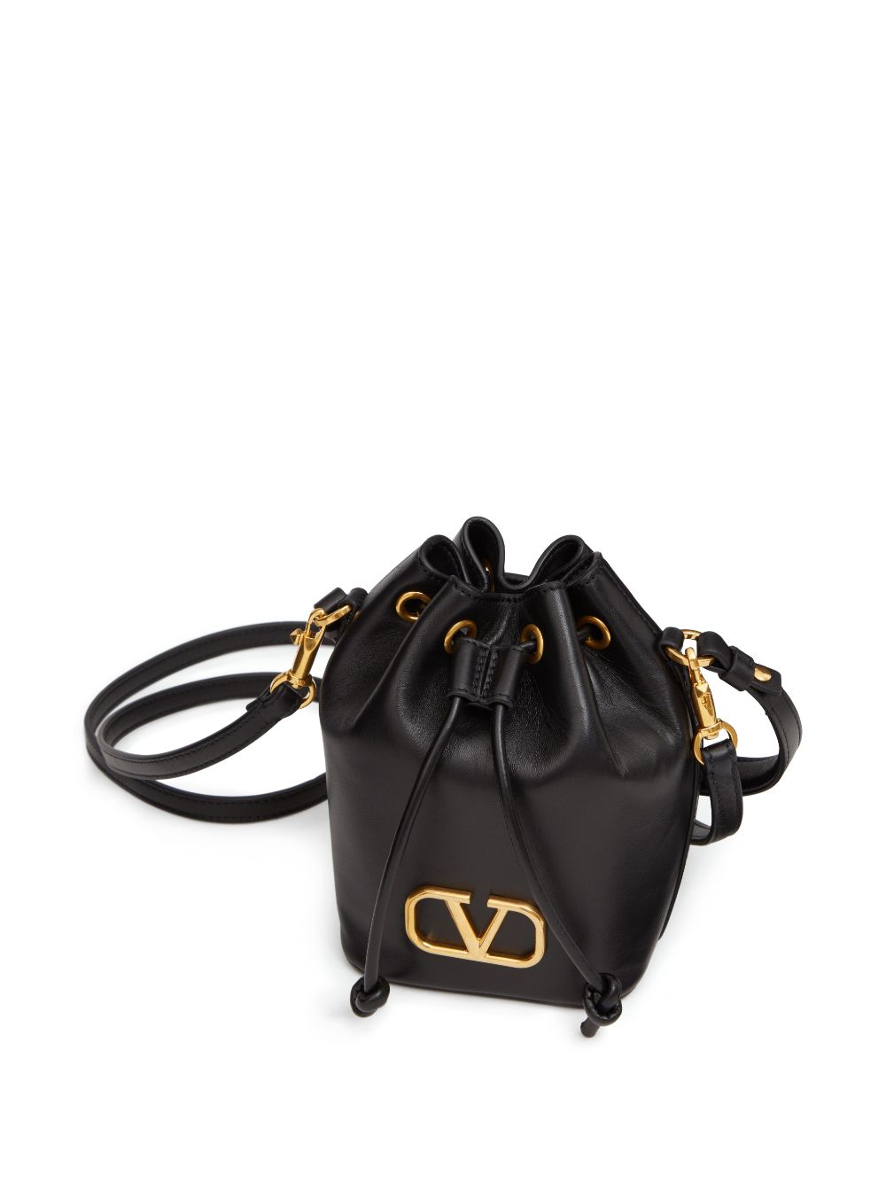 Valentino Garavani mini VLogo Signature leather bucket bag