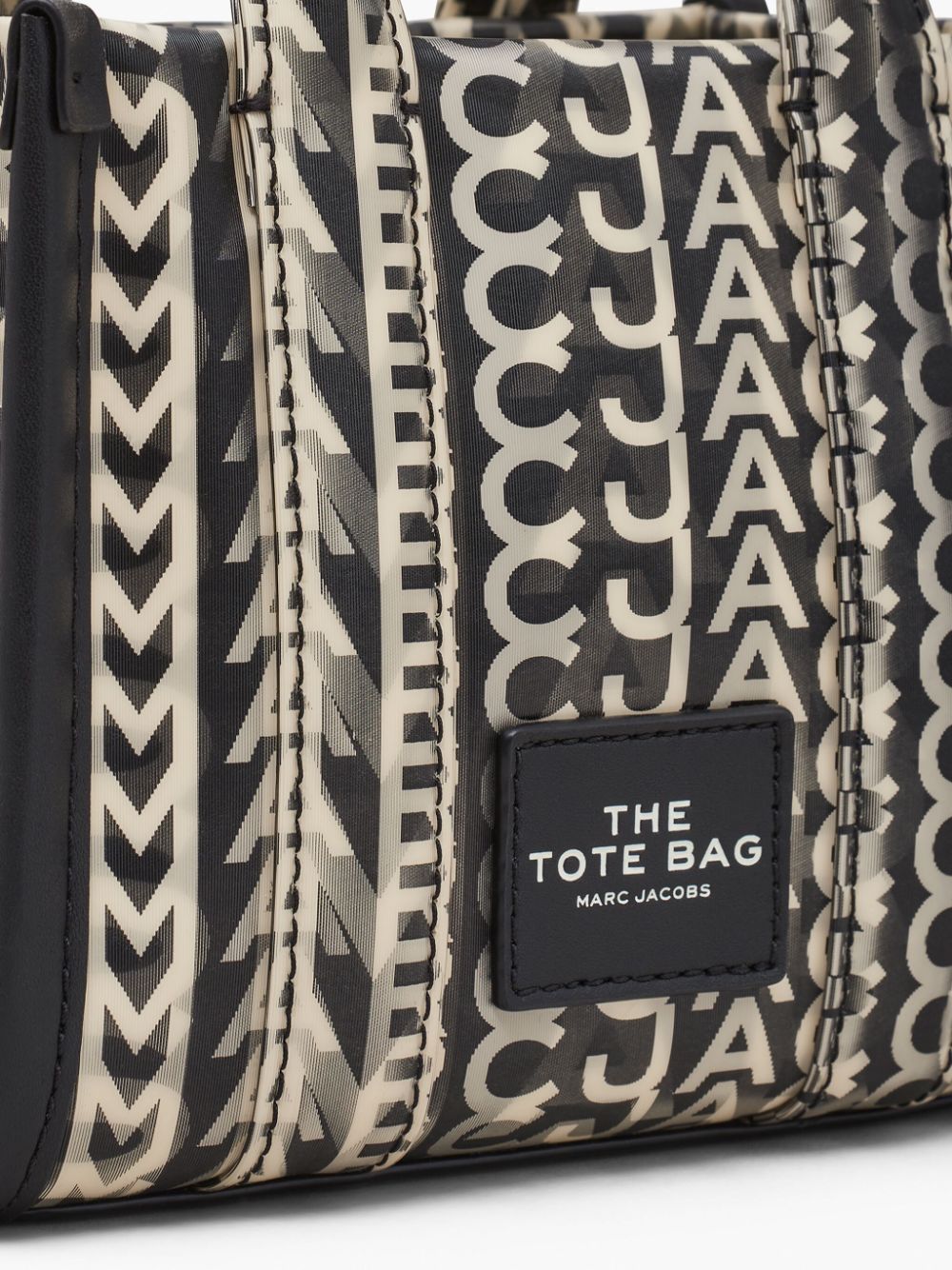Marc Jacobs The Mini monogram-lenticular tote bag
