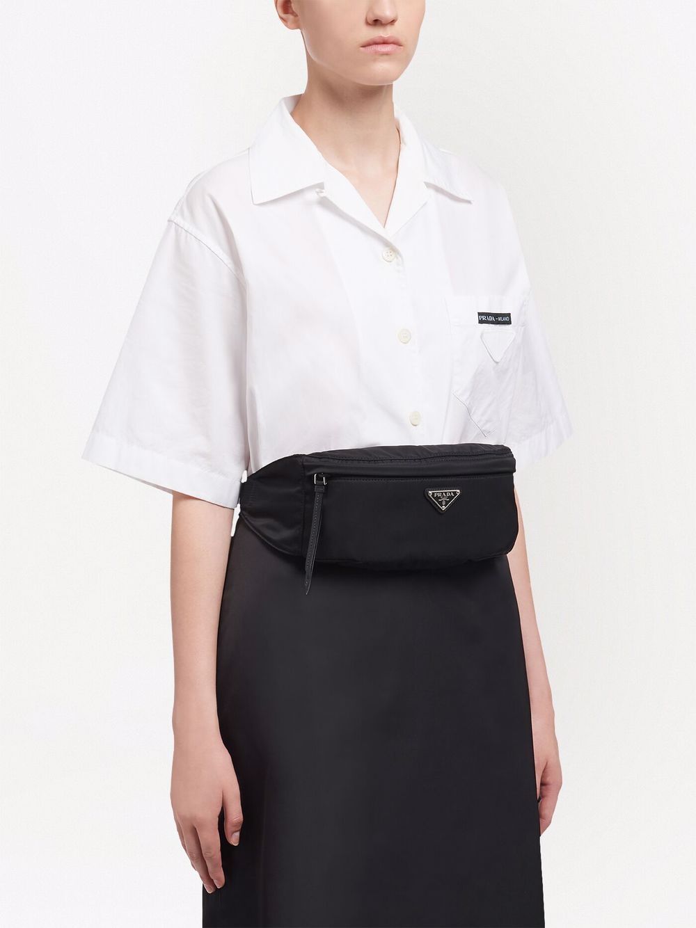 Pra*a re-nylon belt bag