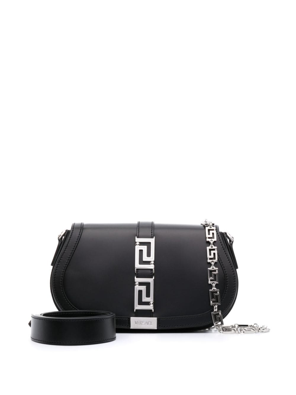 Versace Greca-plaque shoulder bag