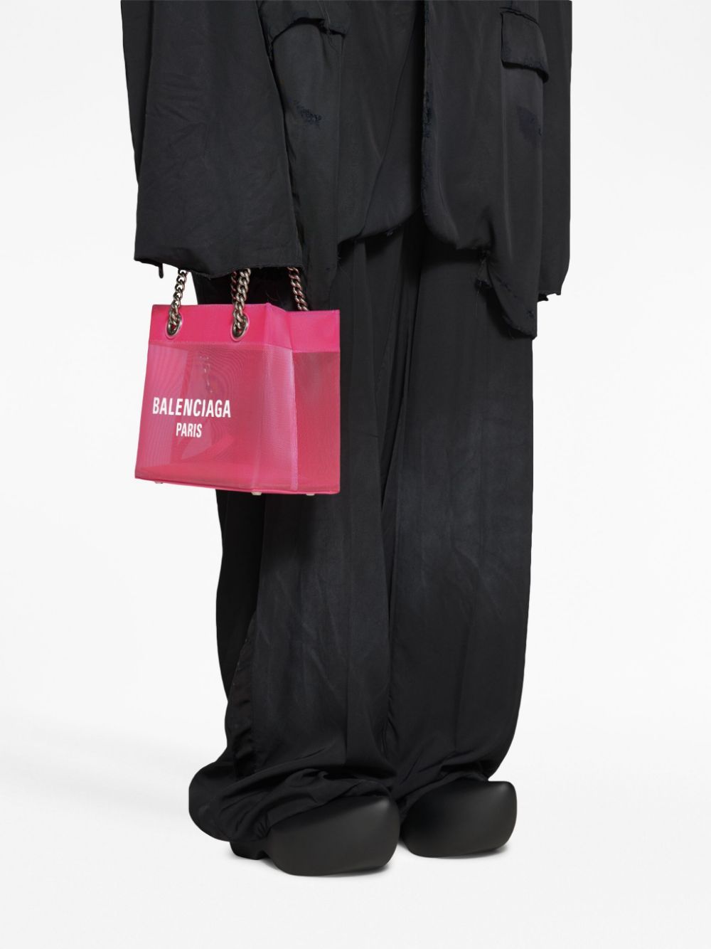 Ba*len*cia*ga small duty free mesh tote bag