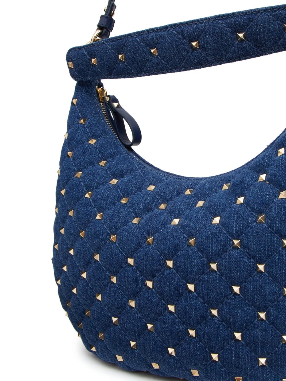 Valentino Garavani small Rockstud Spike denim shoulder bag
