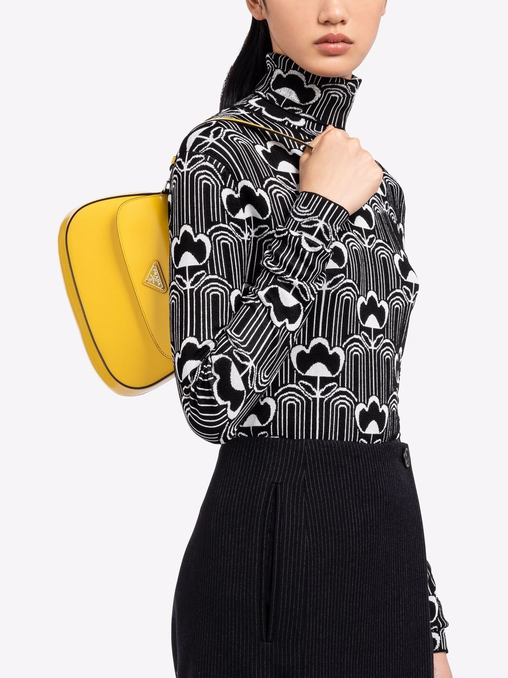 Pra*a cleo leather shoulder bag