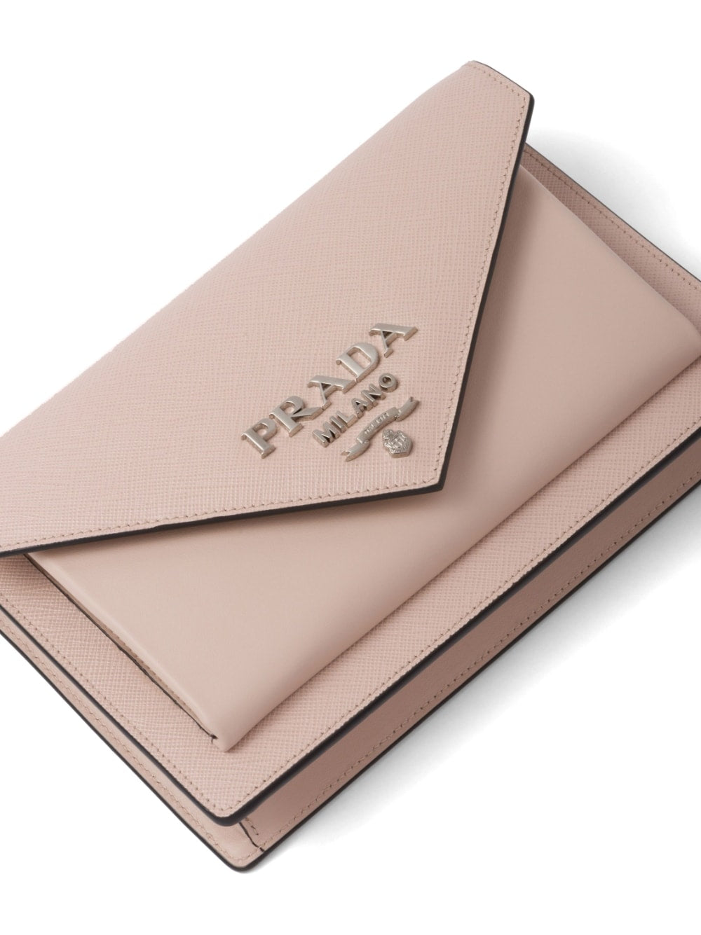 Pra*a logo-plaque mini shoulder bag