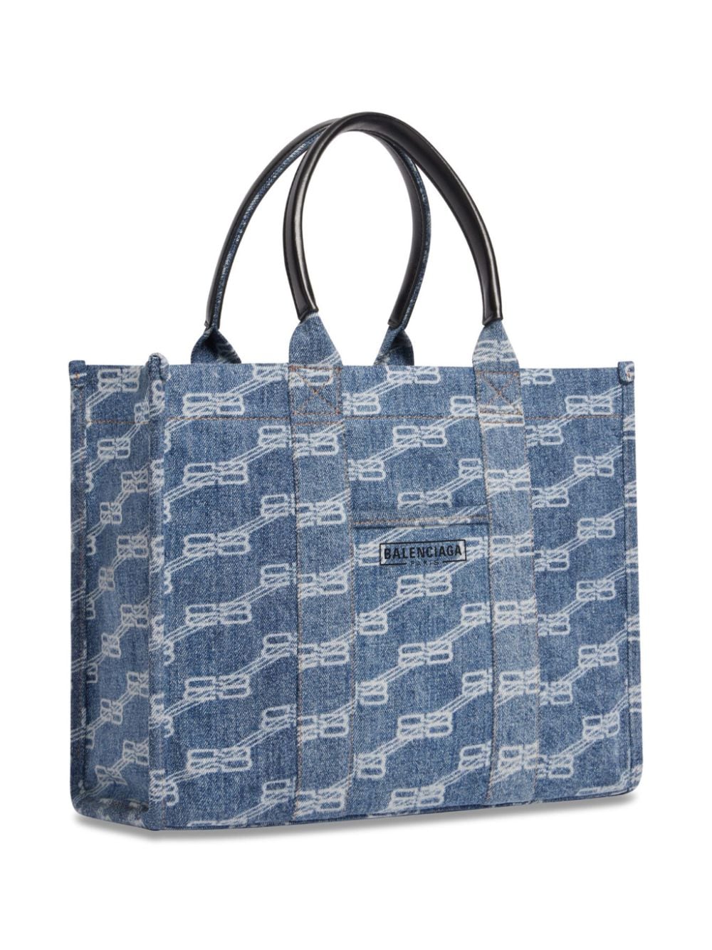 Ba*len*cia*ga hardware bb monogram-print tote bag