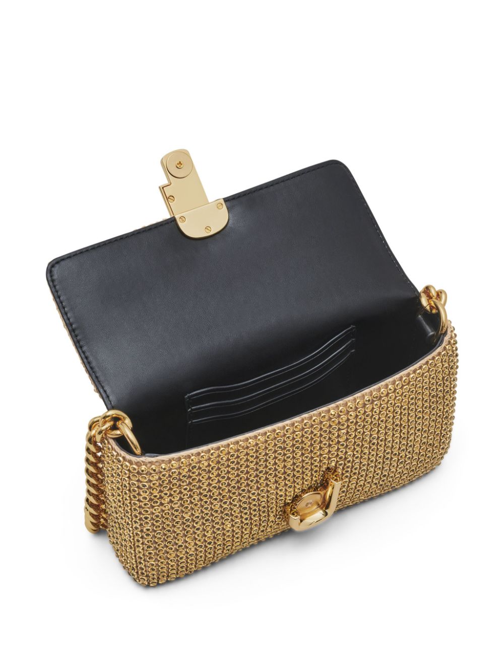 Marc Jacobs The J Marc rhinestone-embellished mini bag
