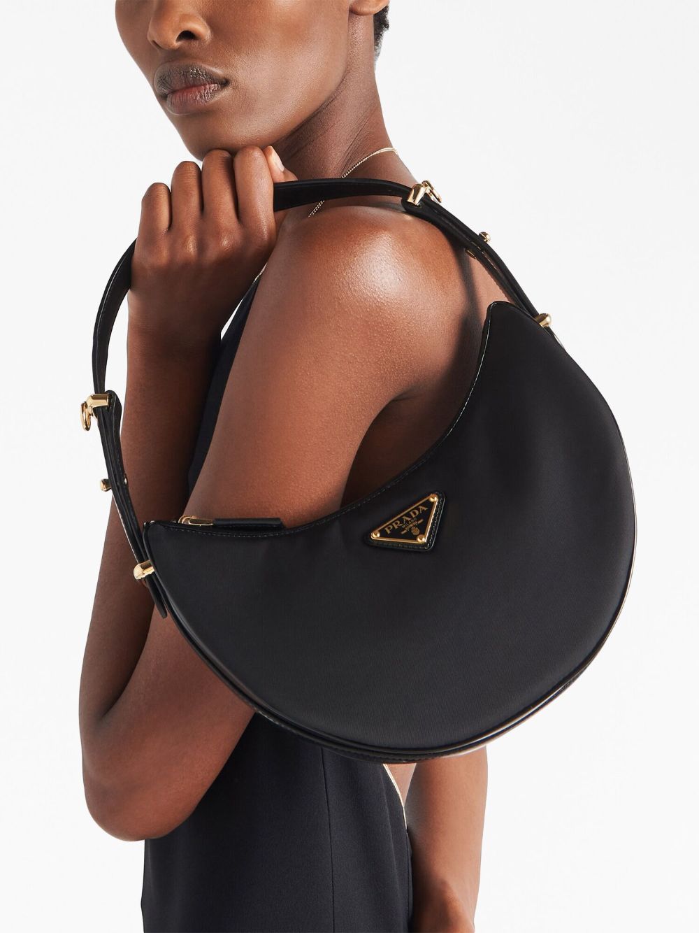 Pra*a arqué re-nylon shoulder bag