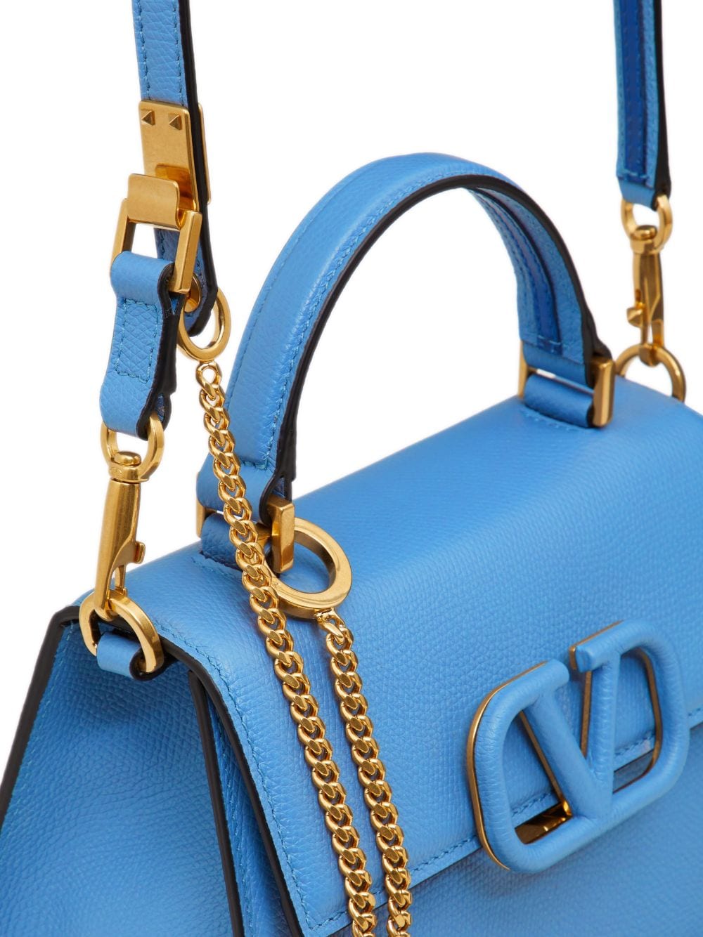 Valentino Garavani small VSLING grained-texture tote bag